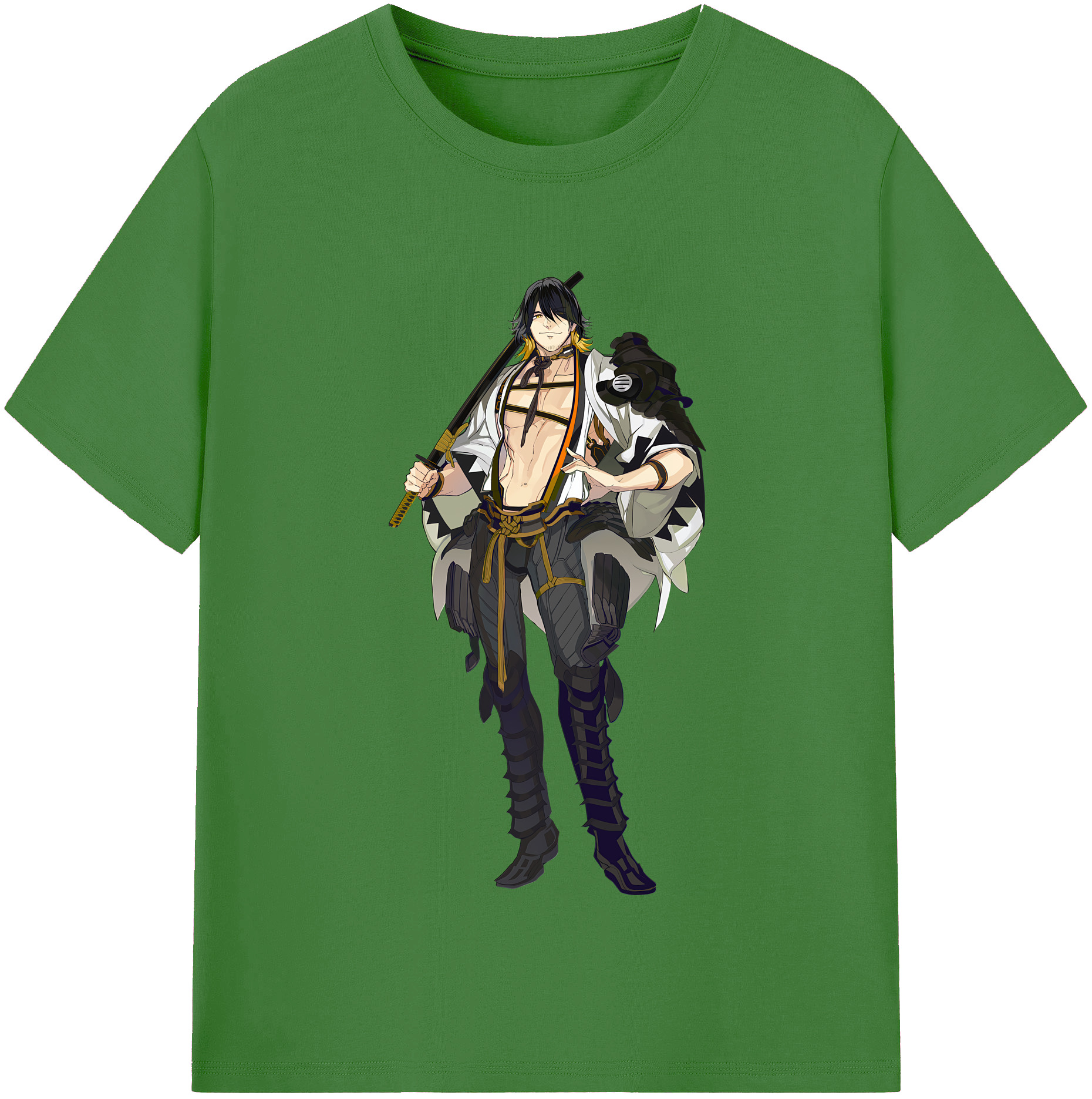 （画像用） 刀剣乱舞 Touken Ranbu レディースカジュアルプリントTシャツ（綿100％）